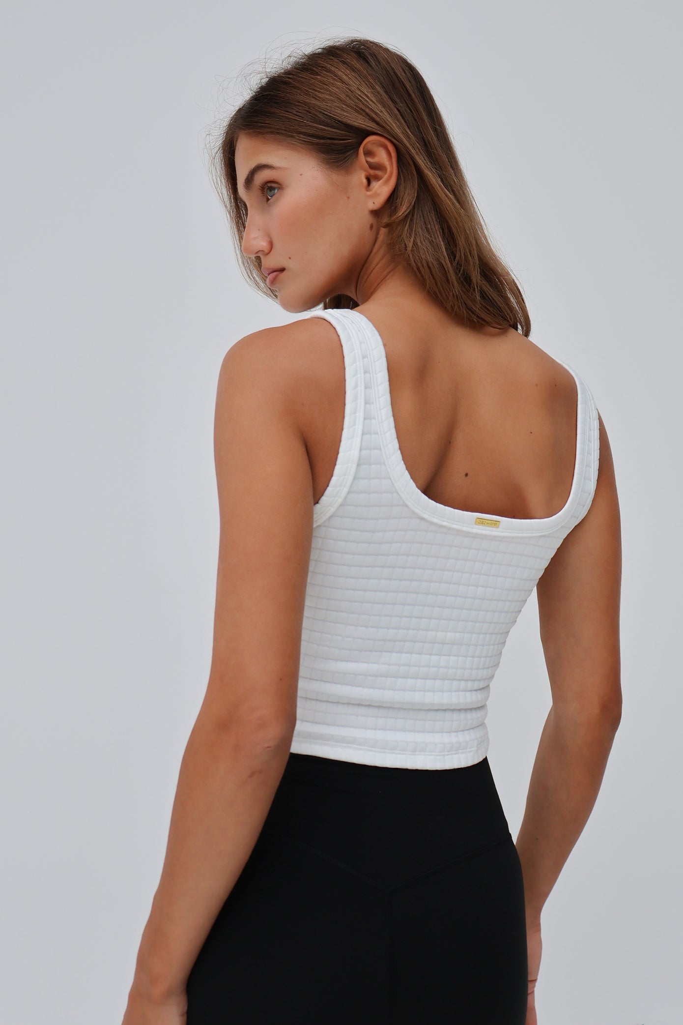 Arden Tank - White