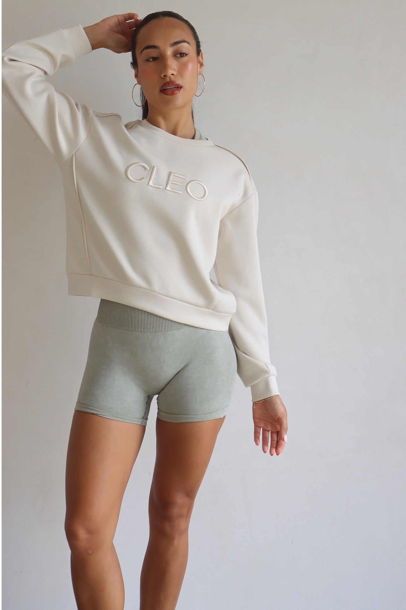 Brighton Sweater - Beige - Cleo Harper