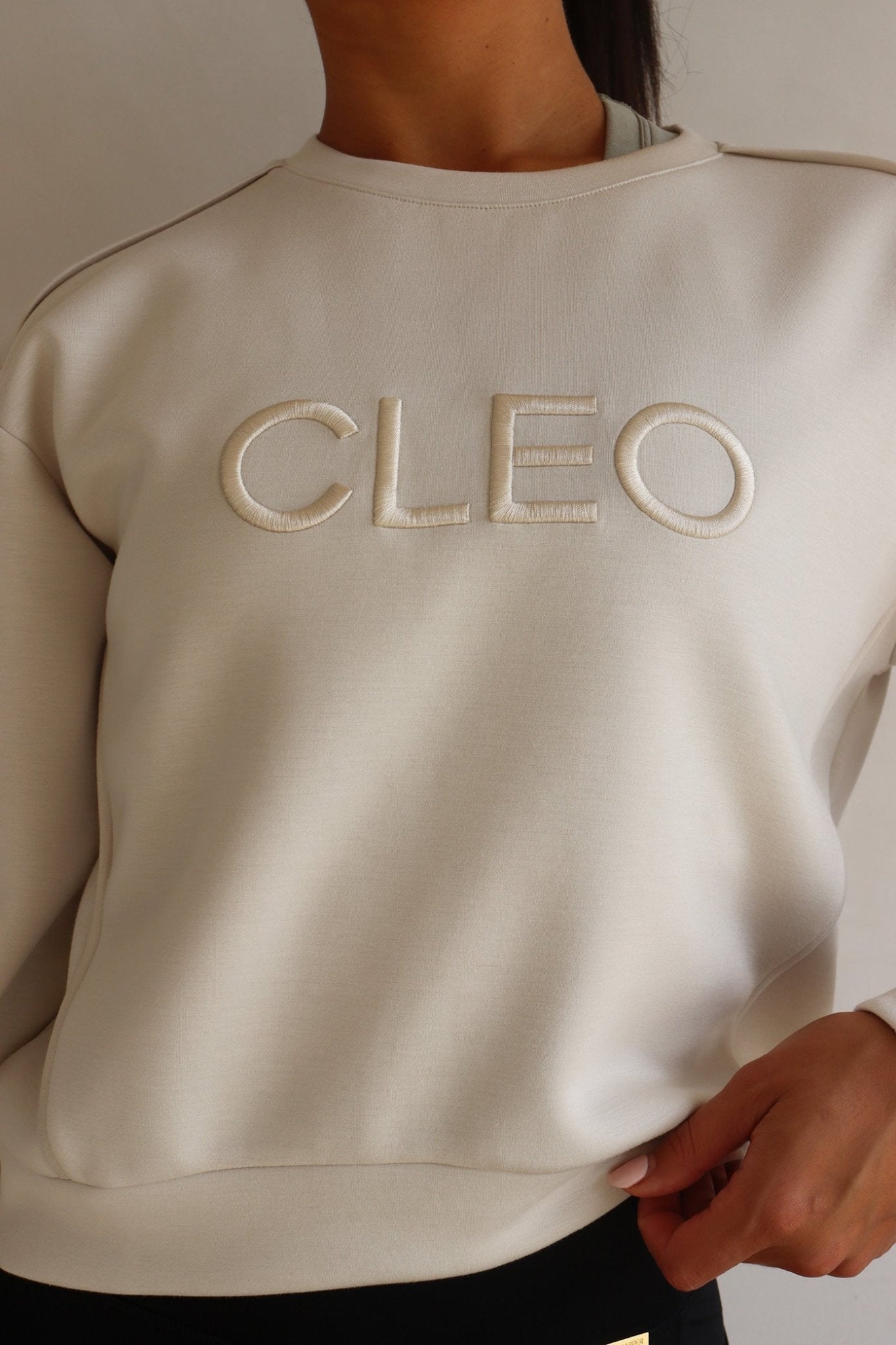 Brighton Sweater - Beige - Cleo Harper