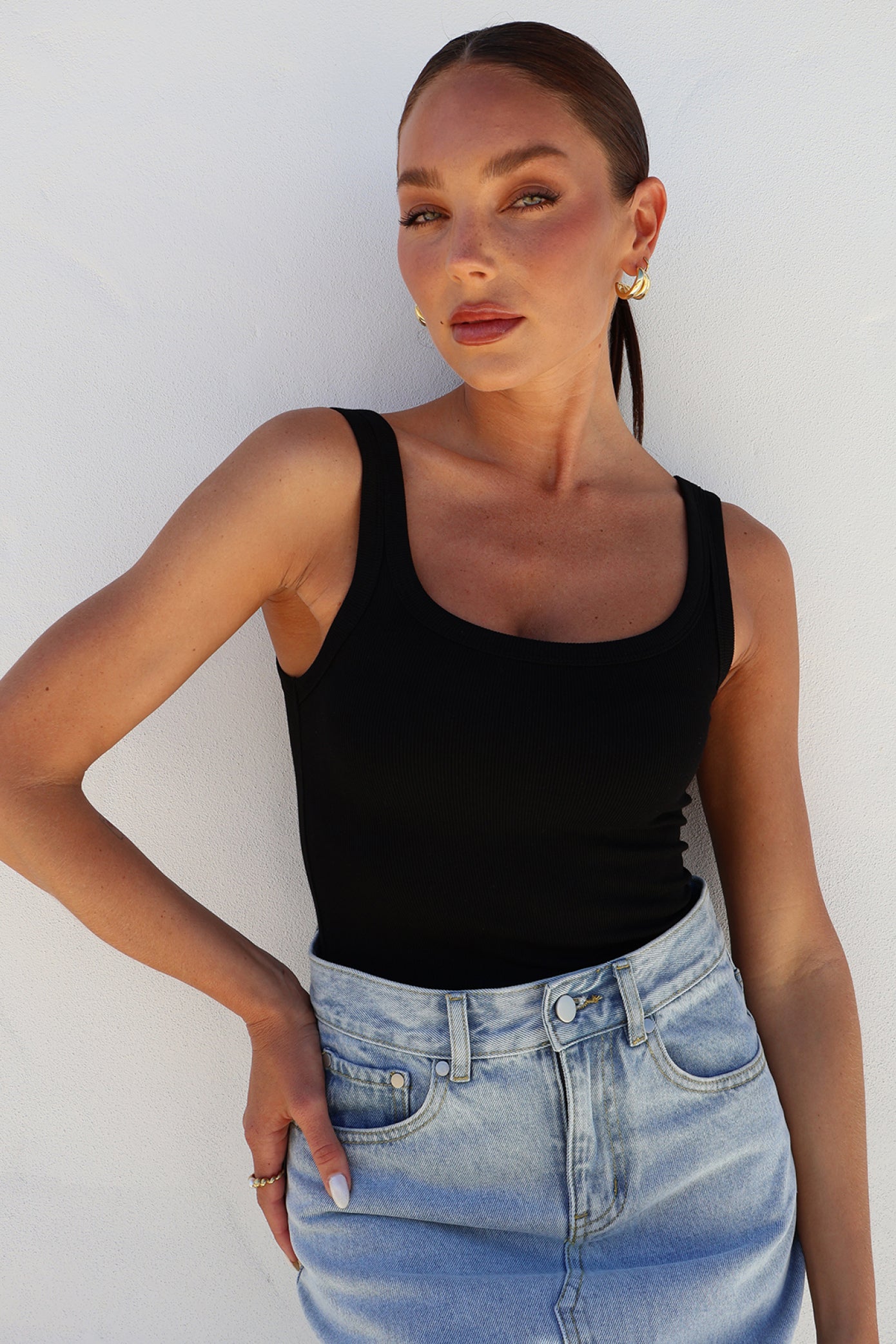 Calli Tank - Black
