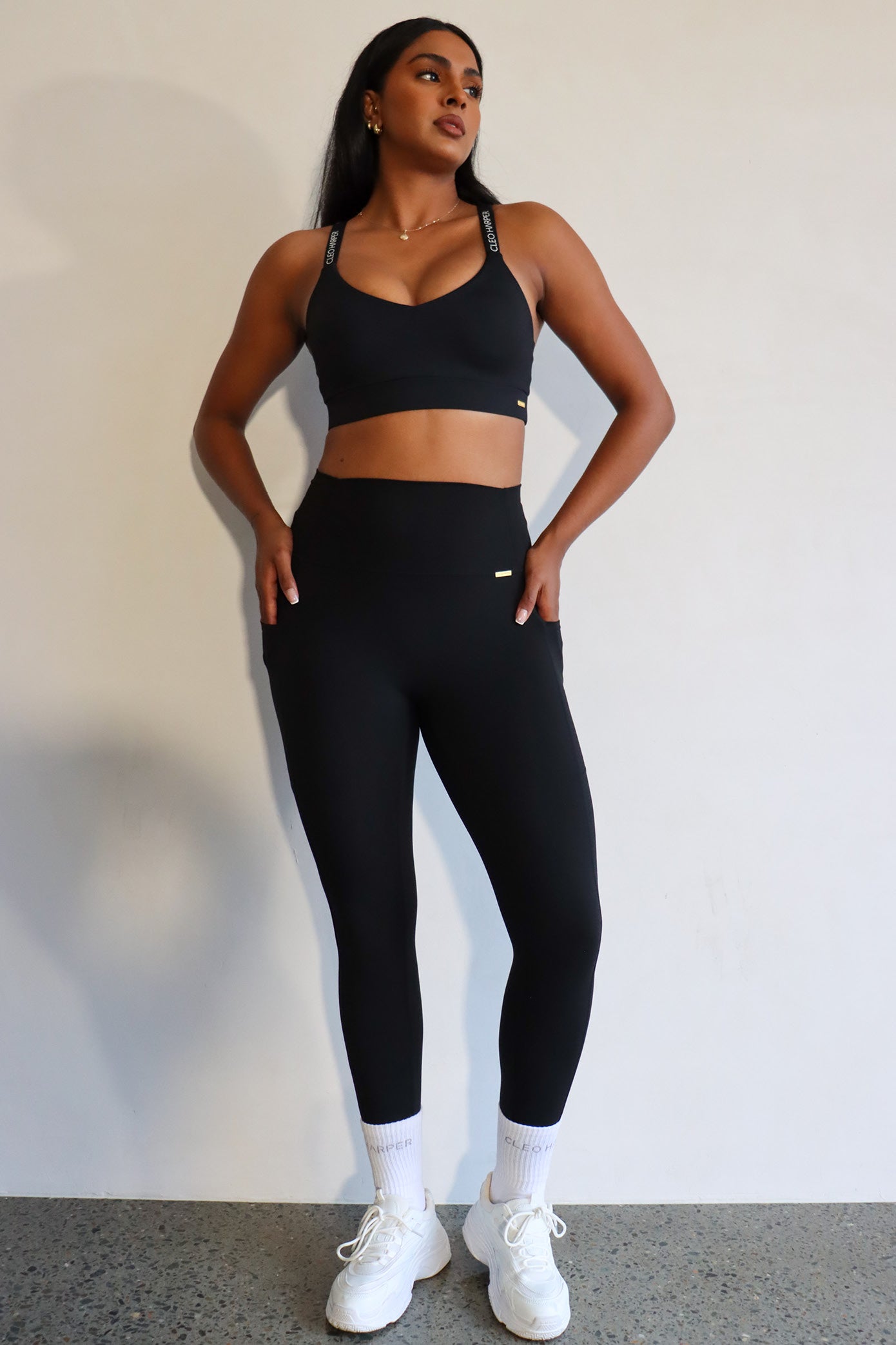 Infinity Legging - Black - Cleo Harper
