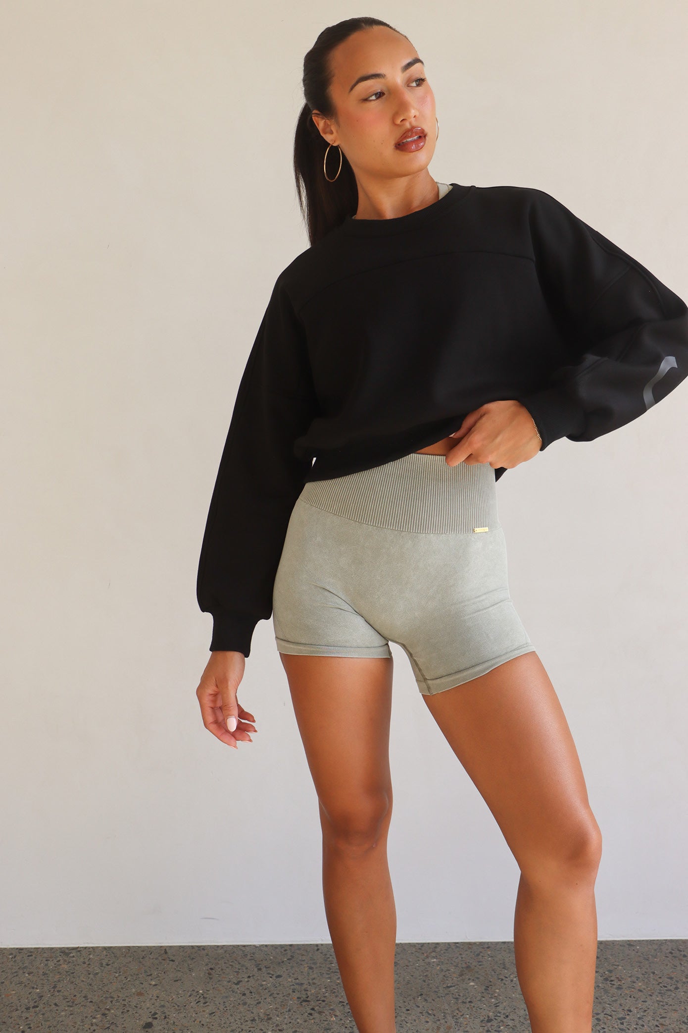 Kingston Sweater - Black - Cleo Harper