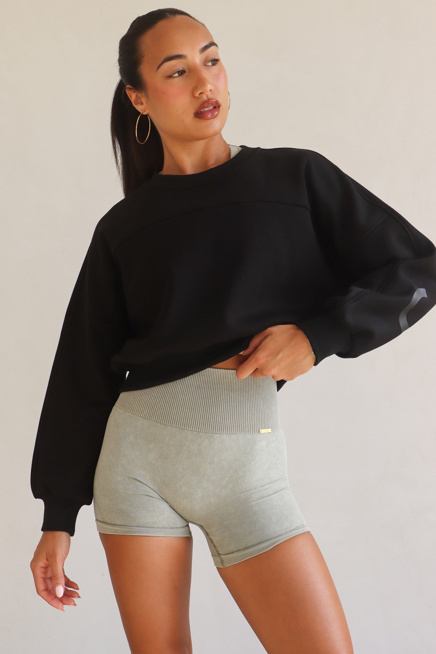 Kingston Sweater - Black - Cleo Harper