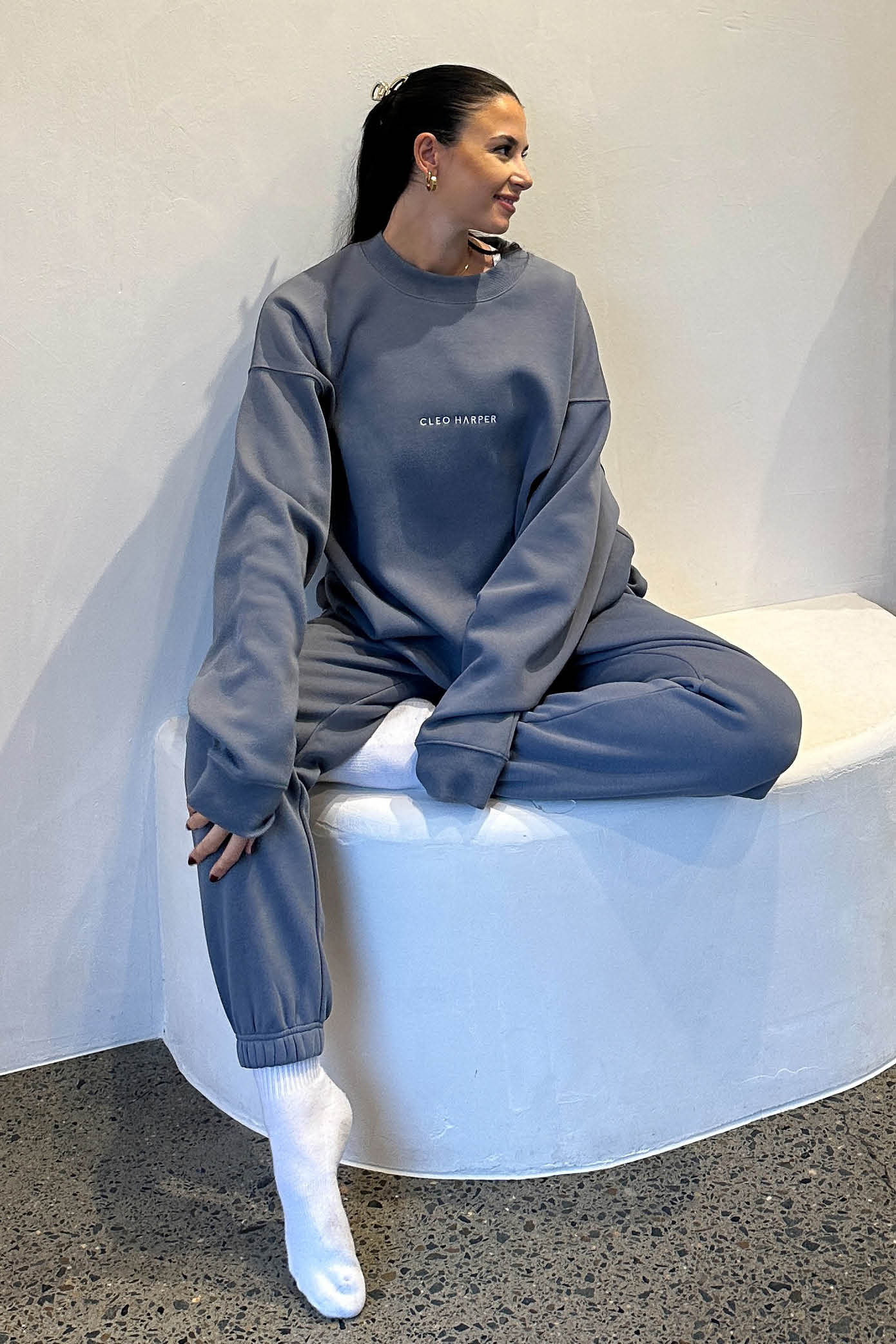 Transit Jogger - Vintage Blue