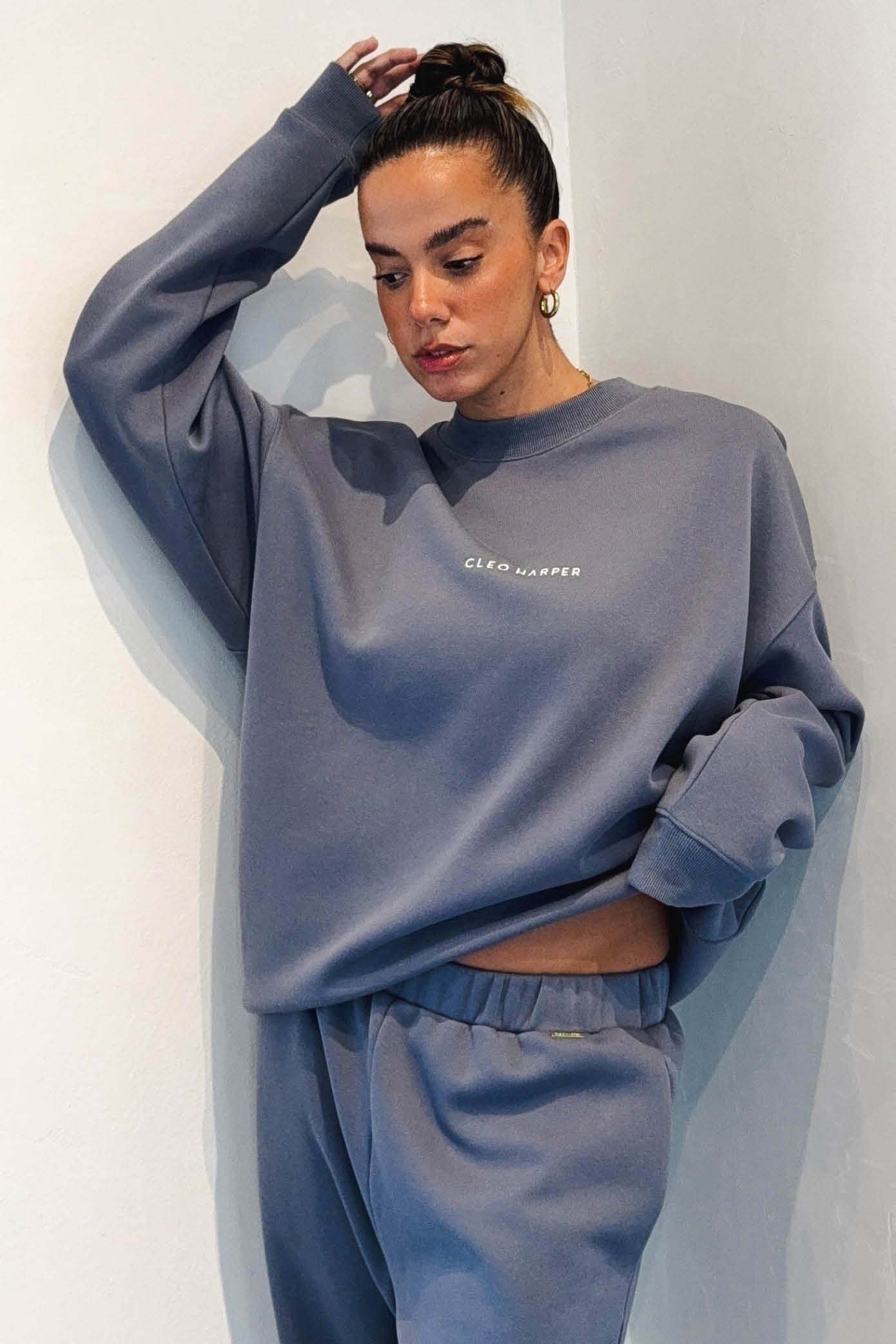 Live In Sweater - Vintage Blue