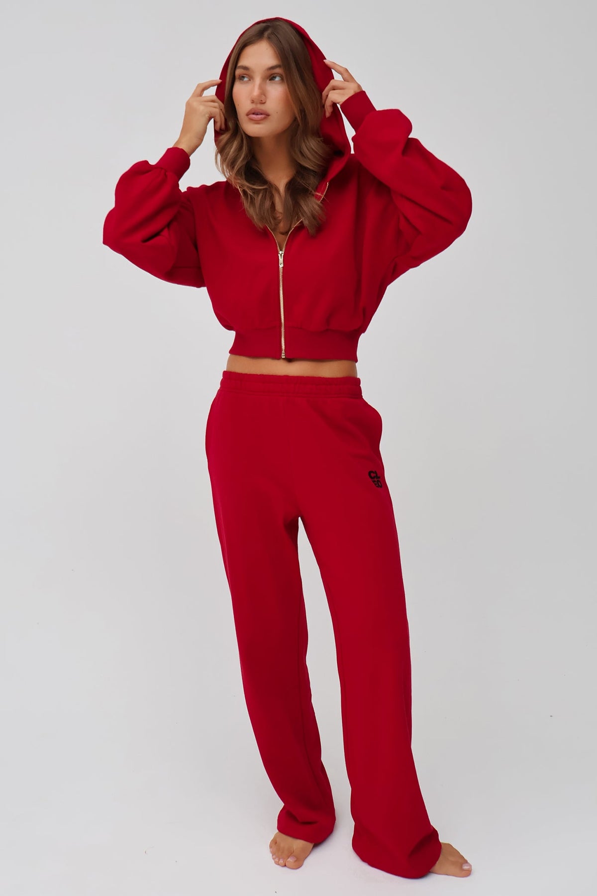 Opera Hoodie - Ruby