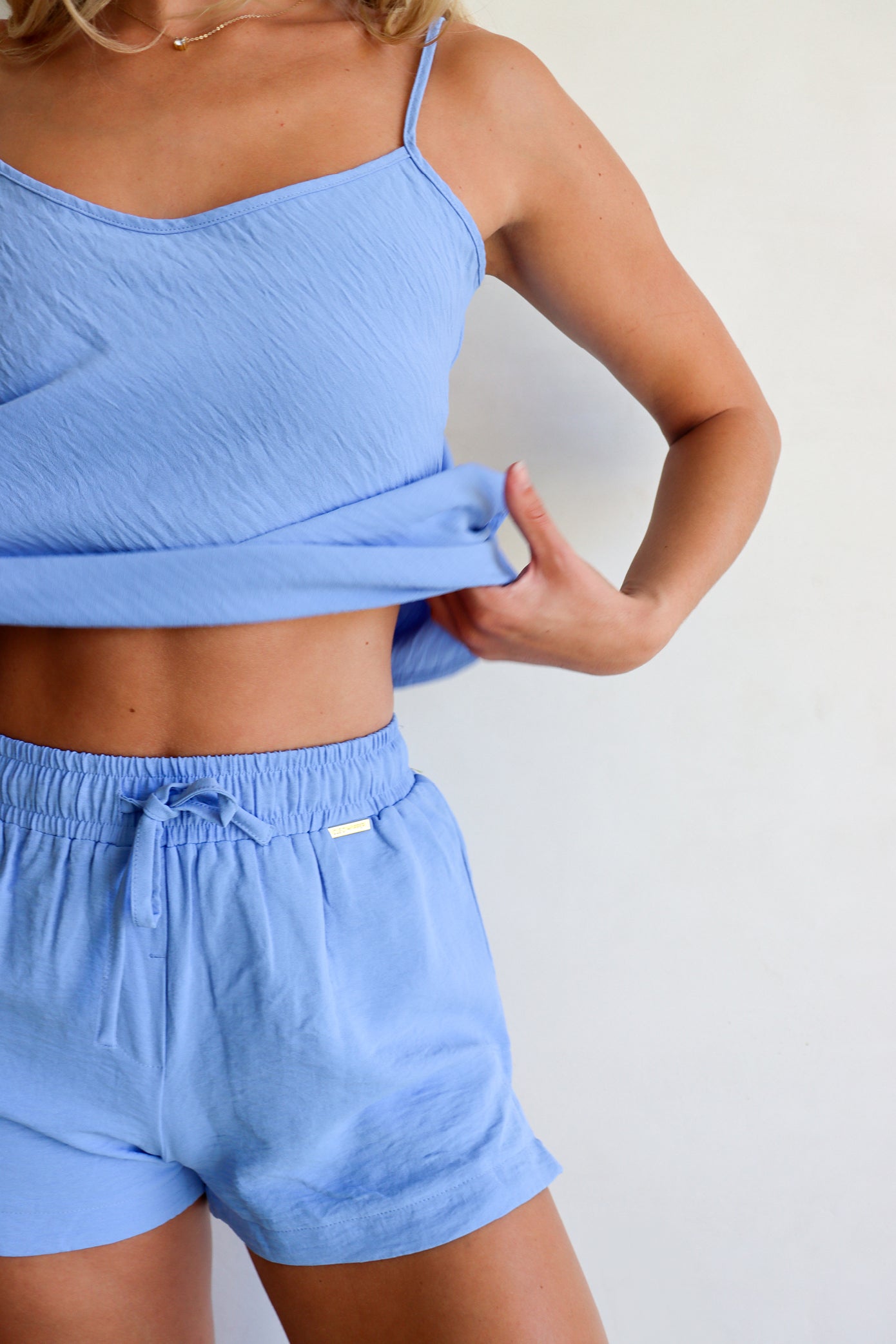 Spa PJ Set - Cornflower