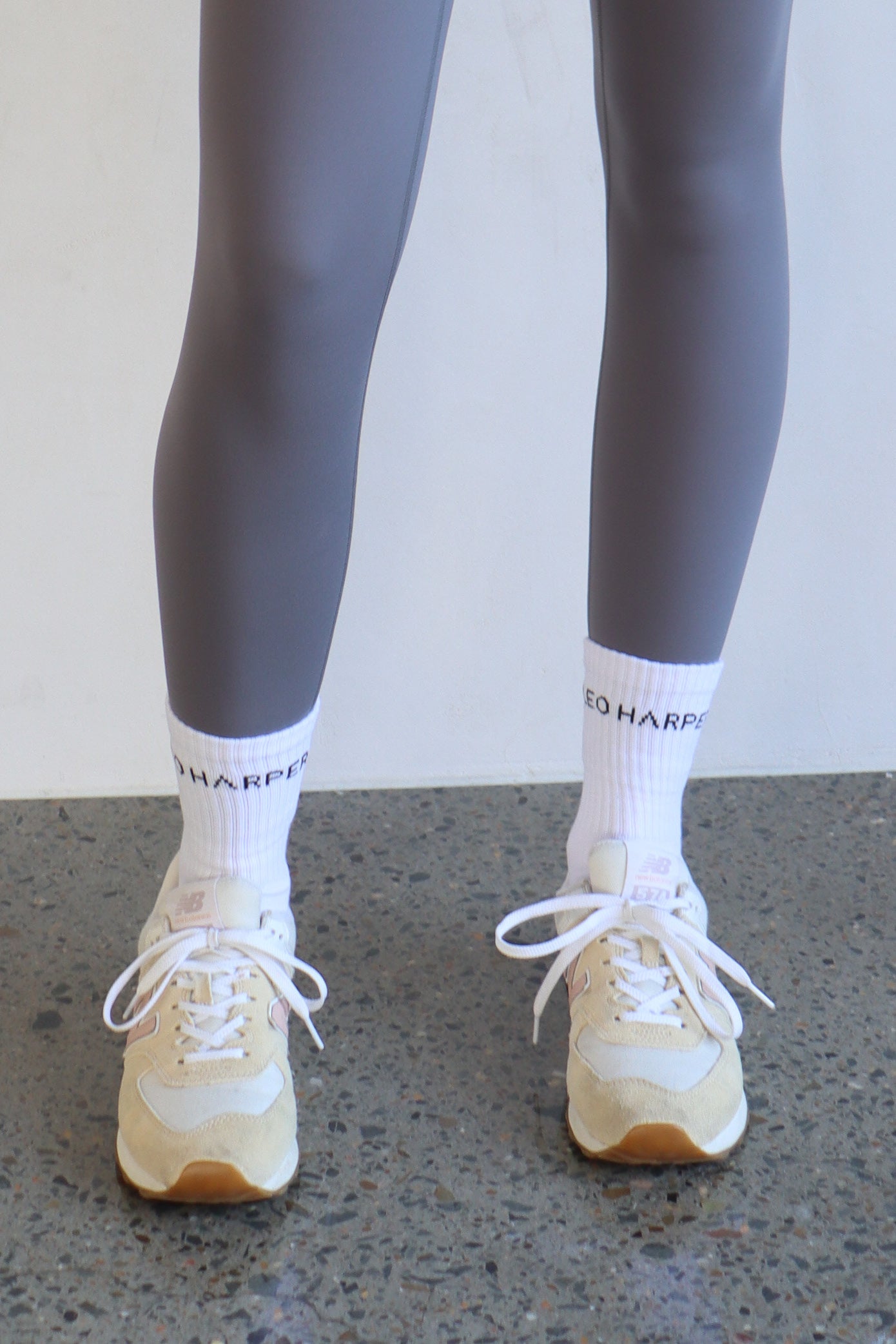 Classic Socks 3 Pack - Short - White - Cleo Harper