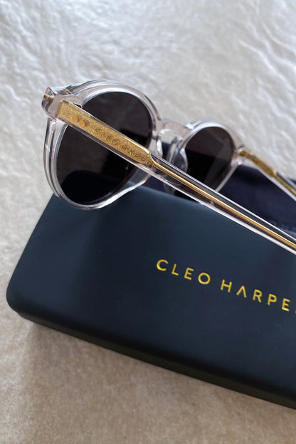 04 Sunglasses - Clear - Cleo Harper