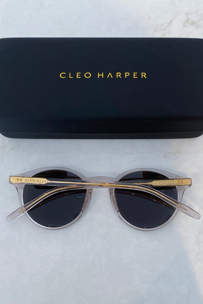 04 Sunglasses - Clear - Cleo Harper