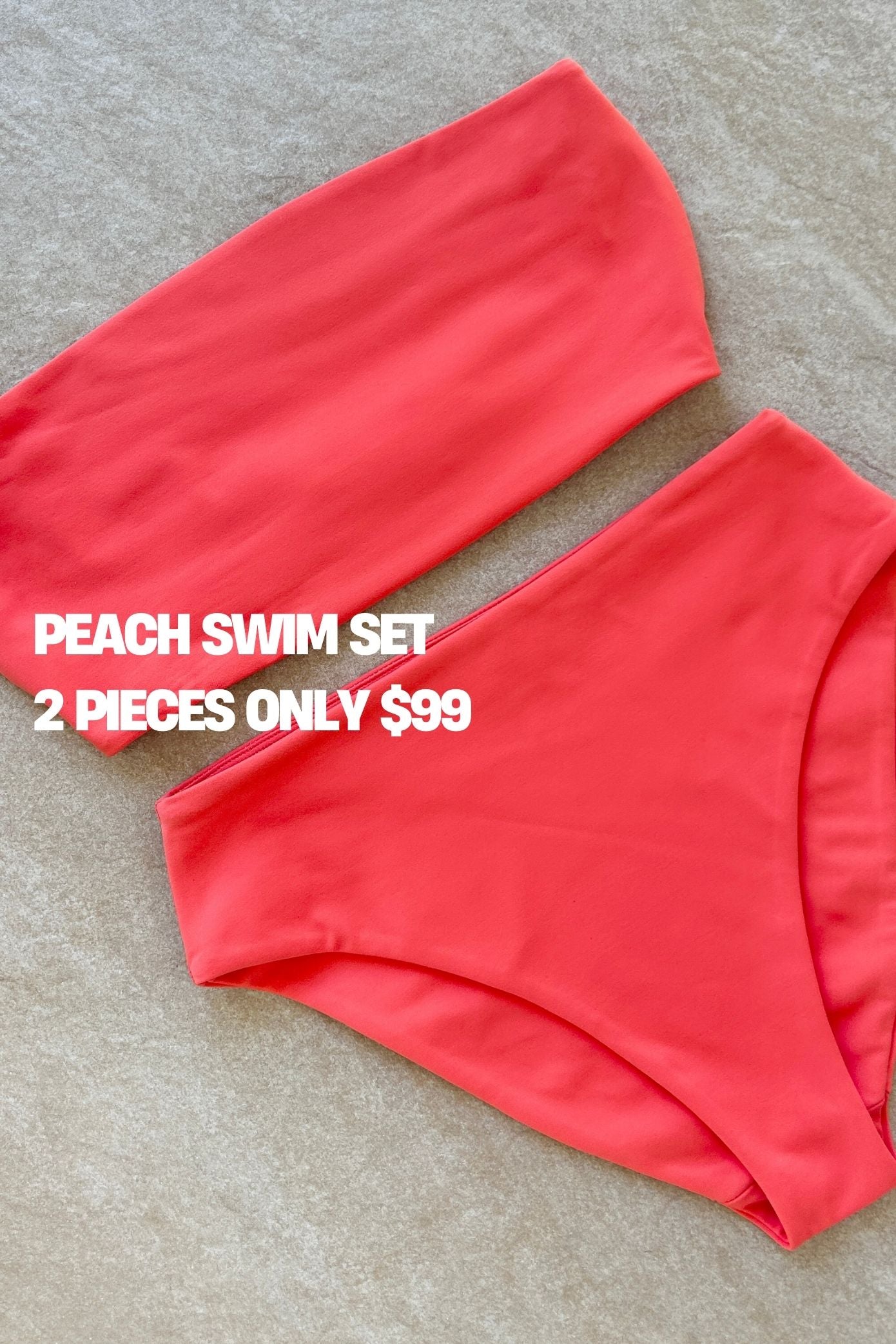 Peach Swim Set