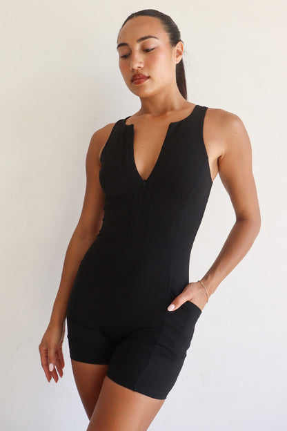 Arcadia Bodysuit - Black - Cleo Harper