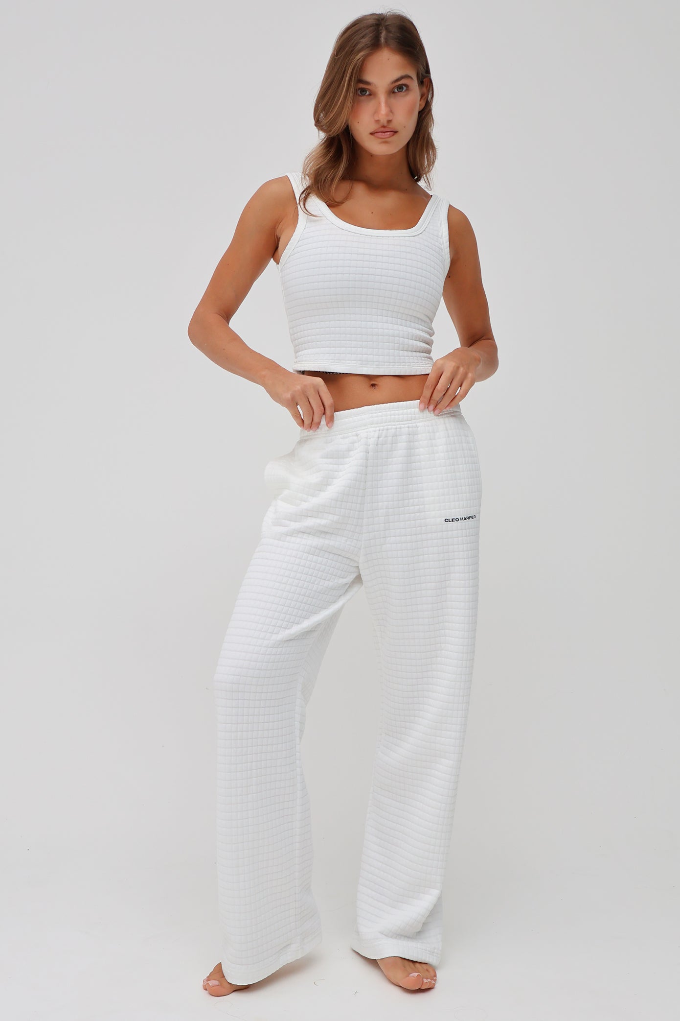 Arden Tank - White