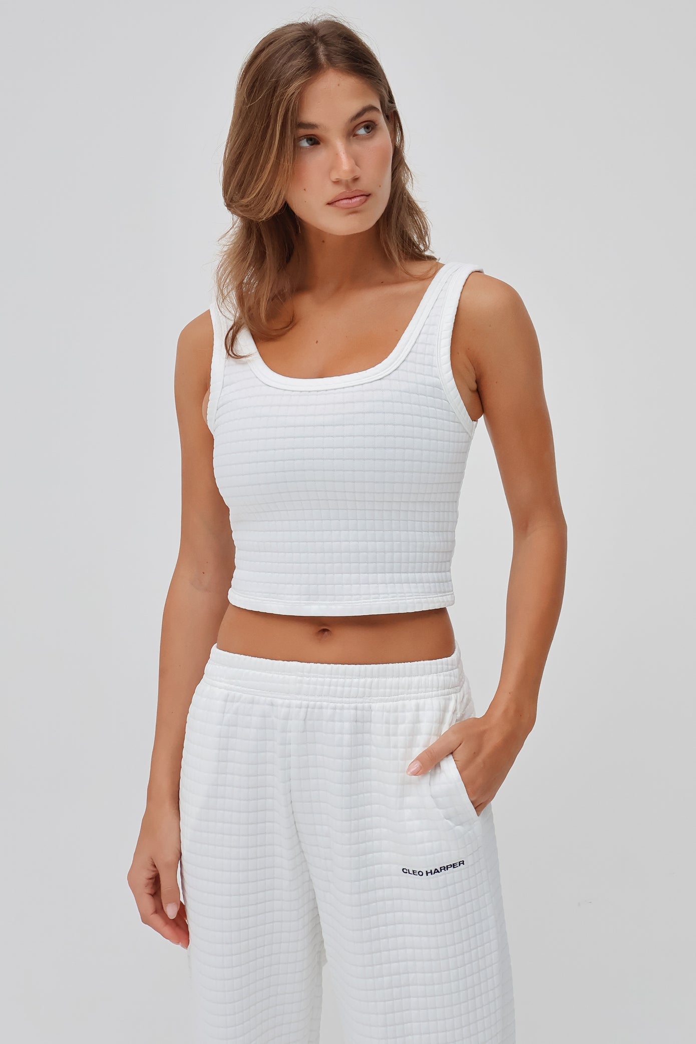Quilla Pant - White