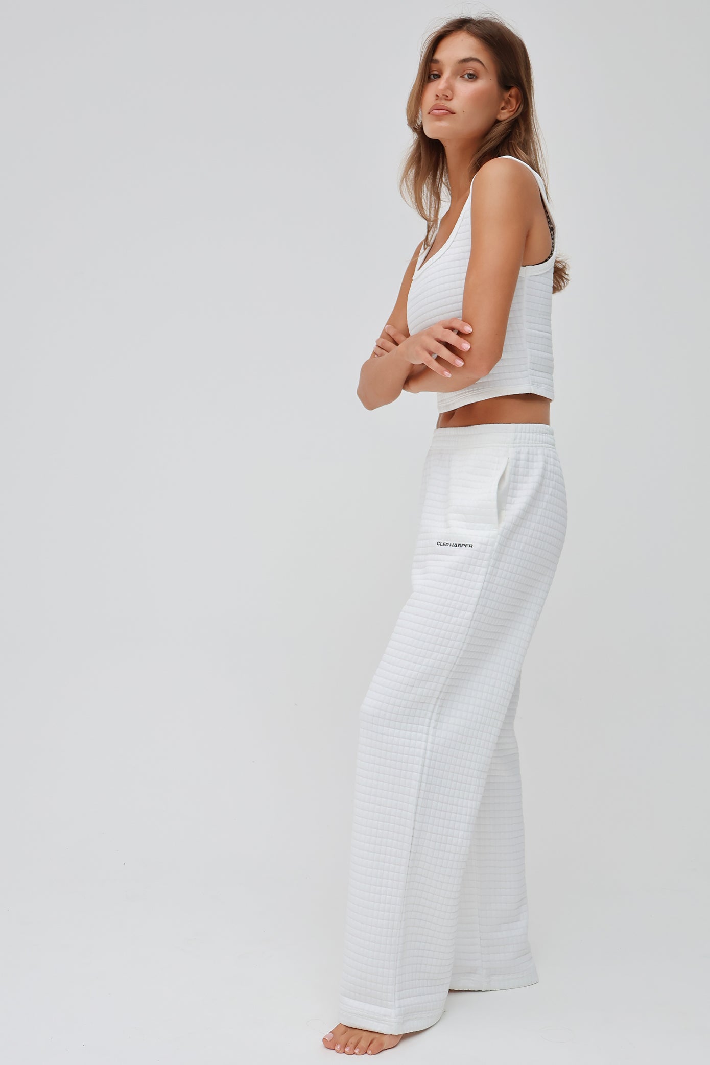 Arden Tank - White