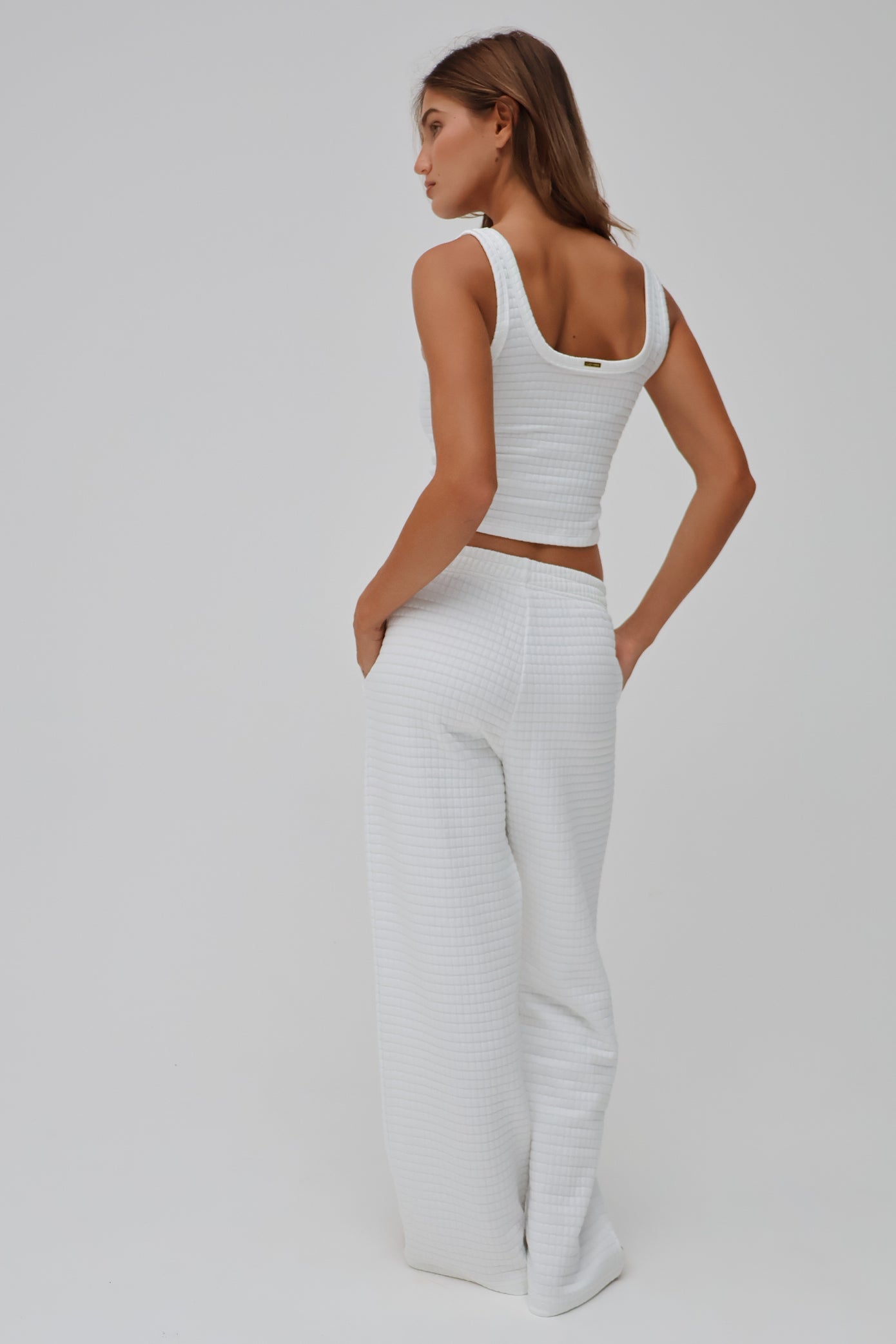 Arden Tank - White
