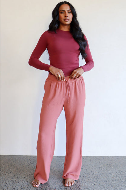 Ascend Top - Burgundy
