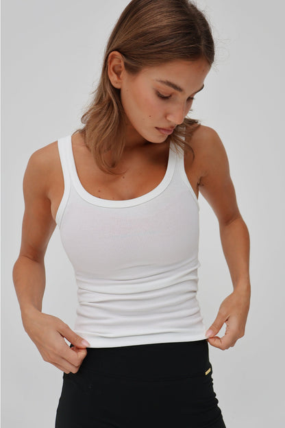 Calli Tank - White