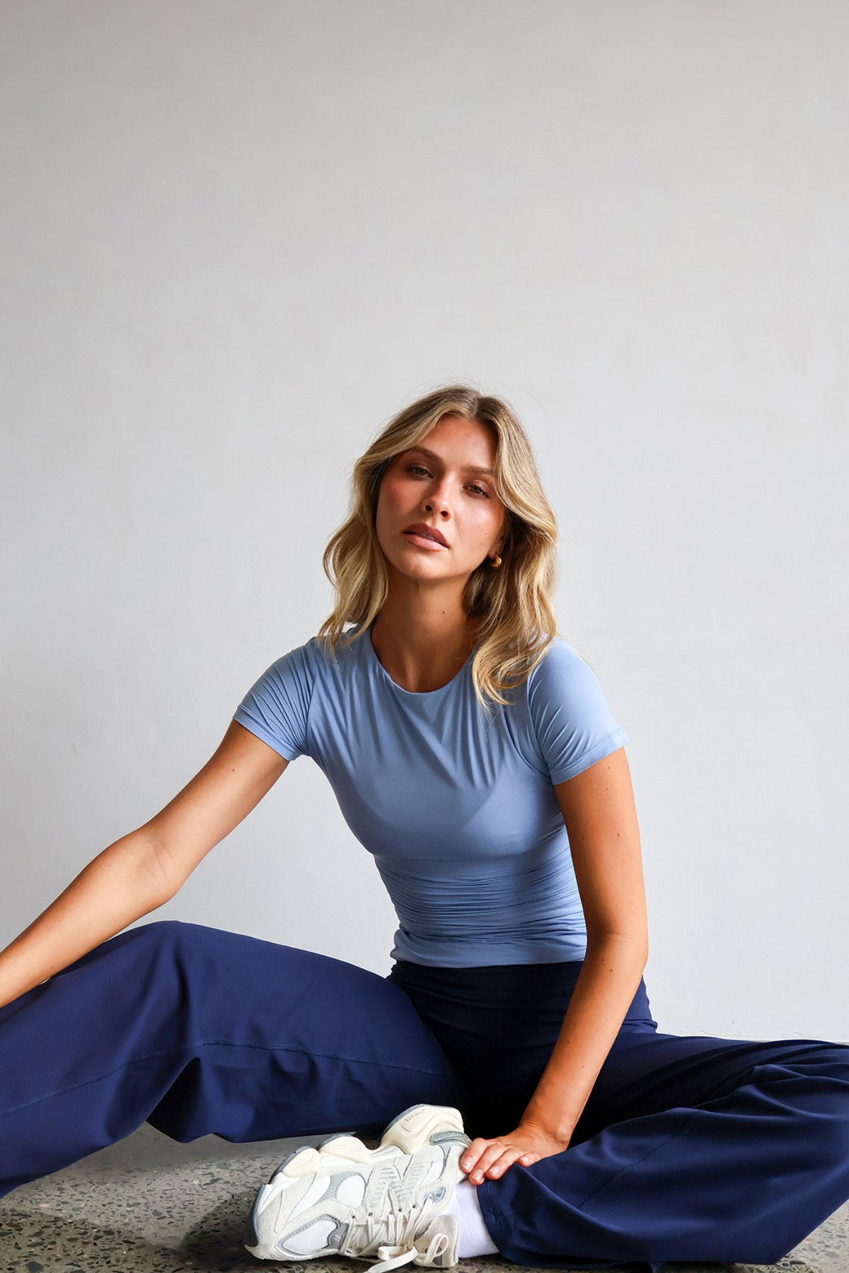 Platinum Wide Leg - Navy