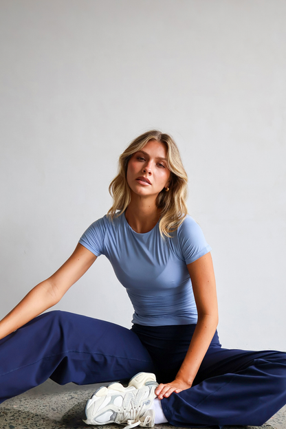 Platinum Wide Leg - Navy