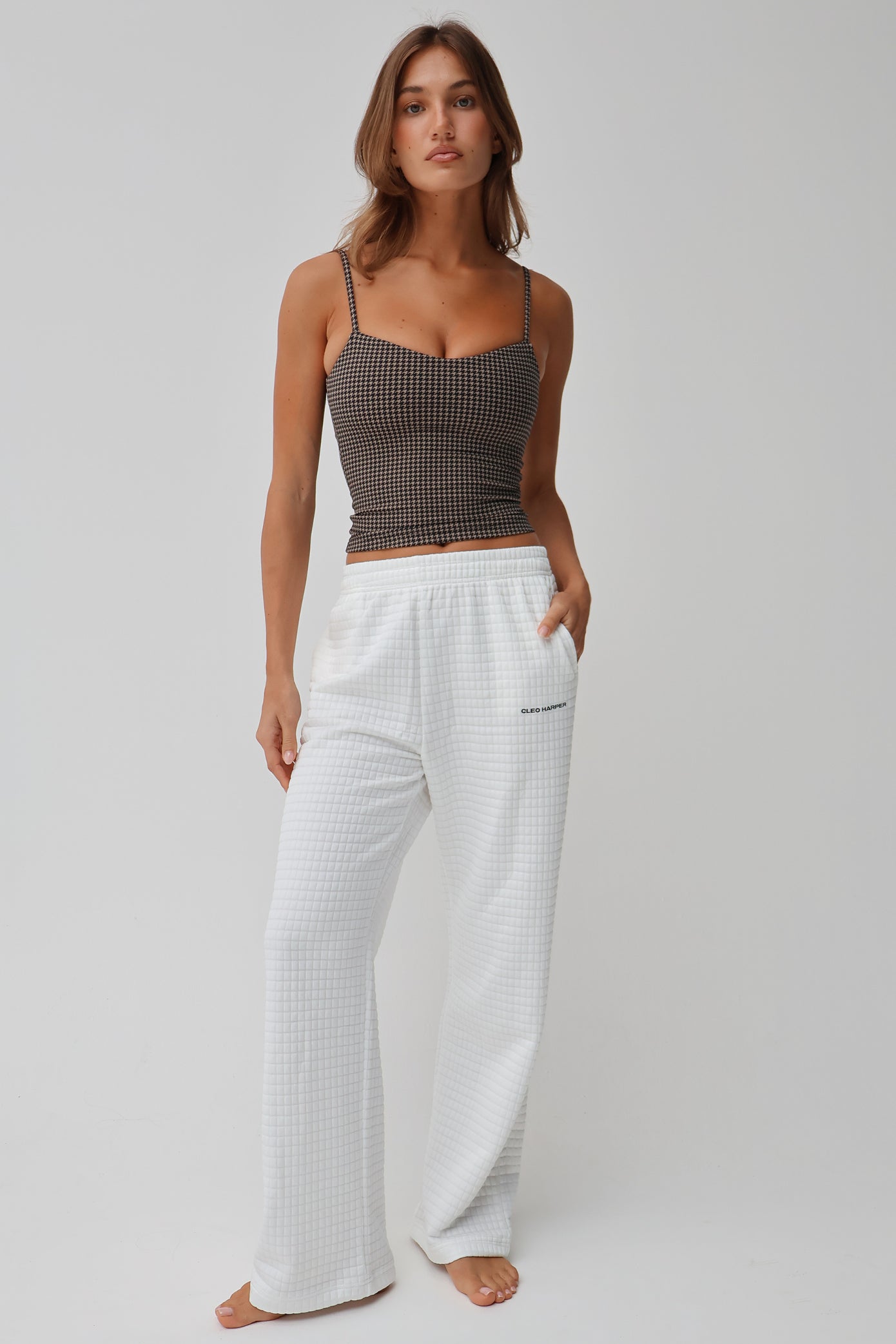 Quilla Pant - White