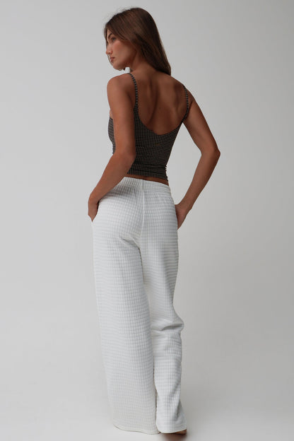 Quilla Pant - White