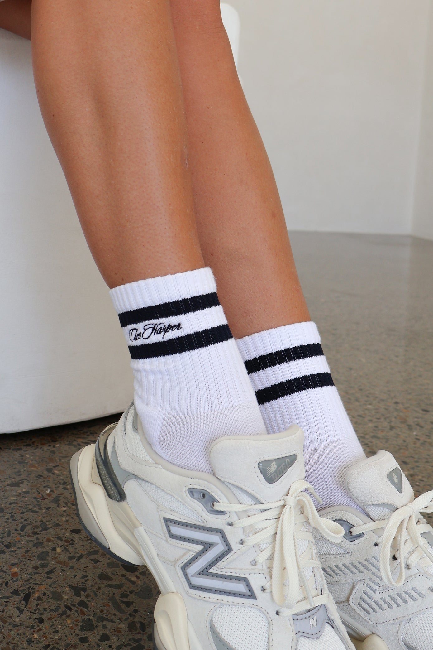 Classic Socks 3 Pack - Short - Stripe