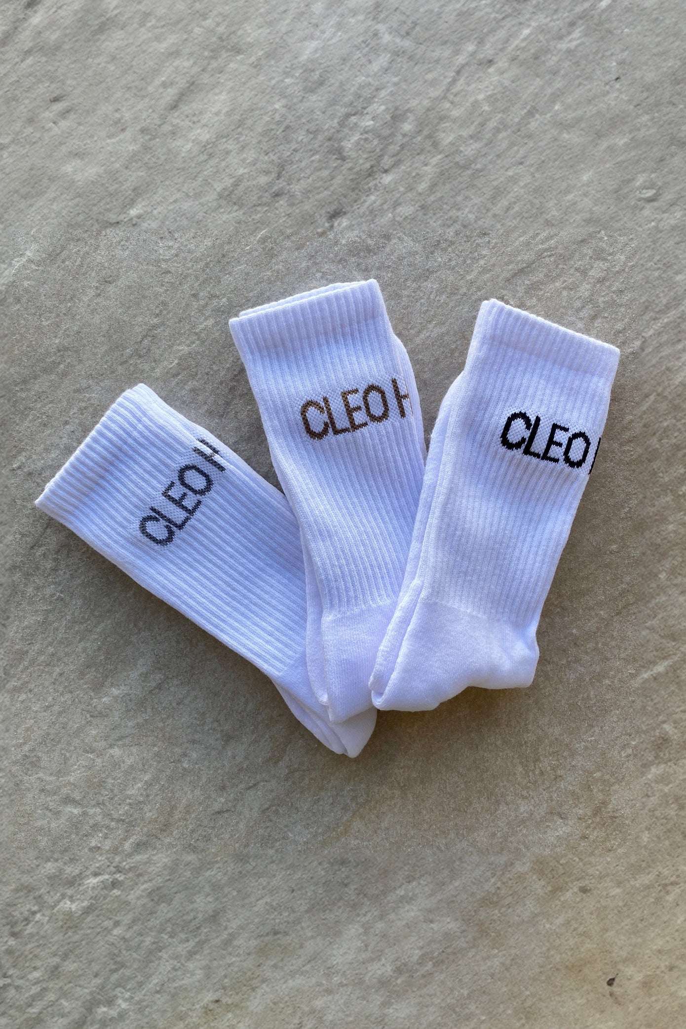 Classic Socks 3 Pack - Long - White