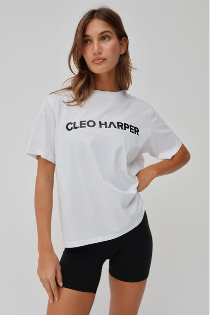 Declare Tee - White
