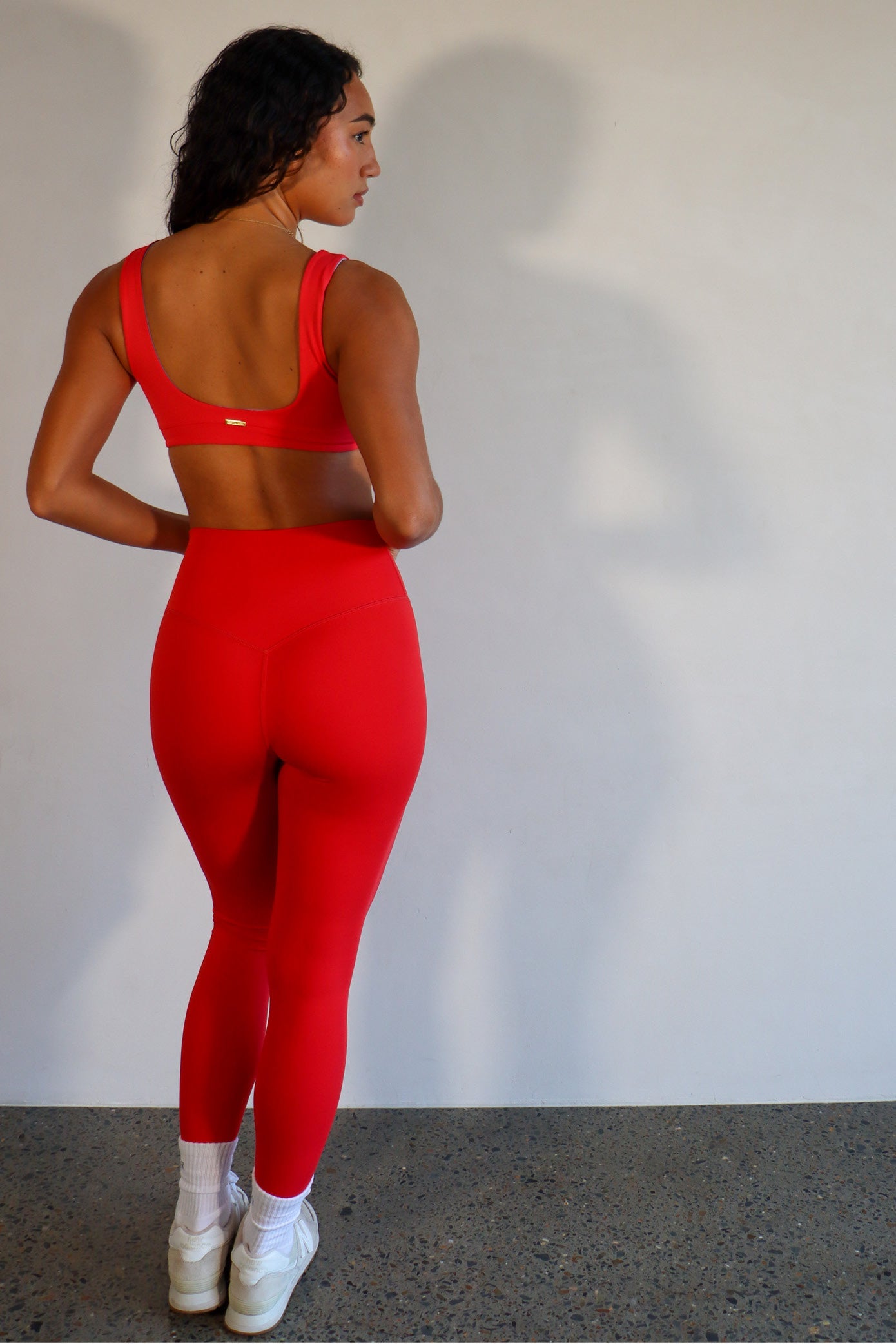 Unity Legging - Hibiscus - Cleo Harper