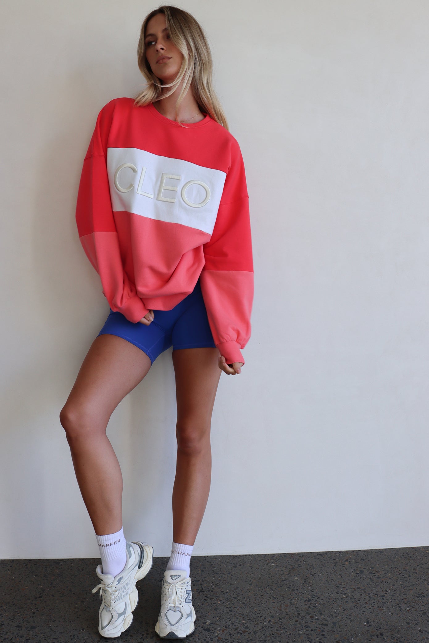 District Sweater - Peach