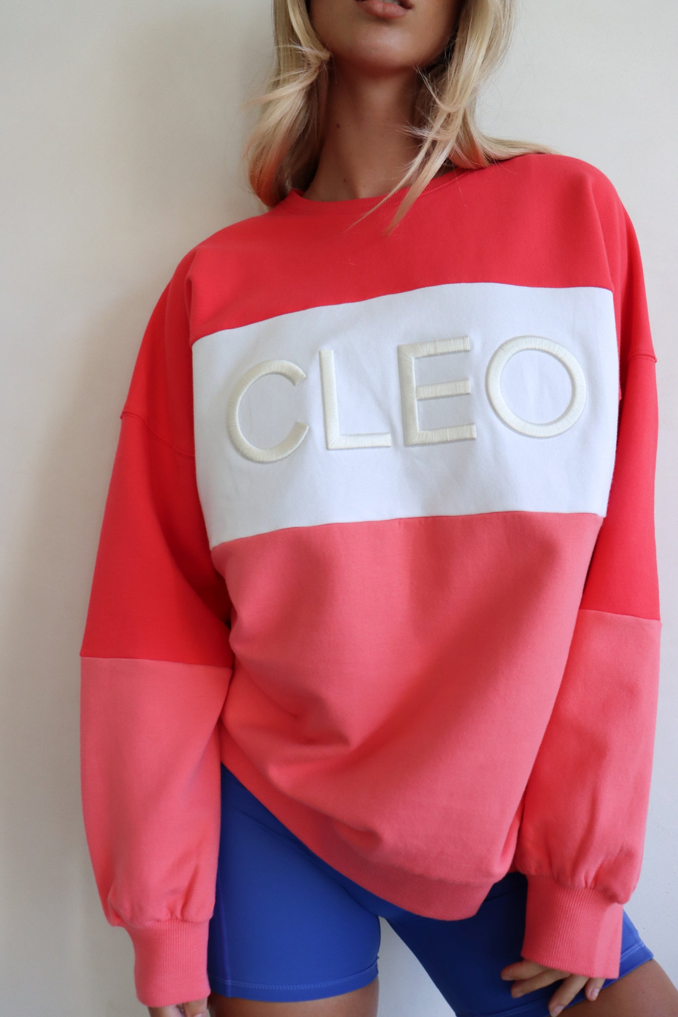 District Sweater - Peach