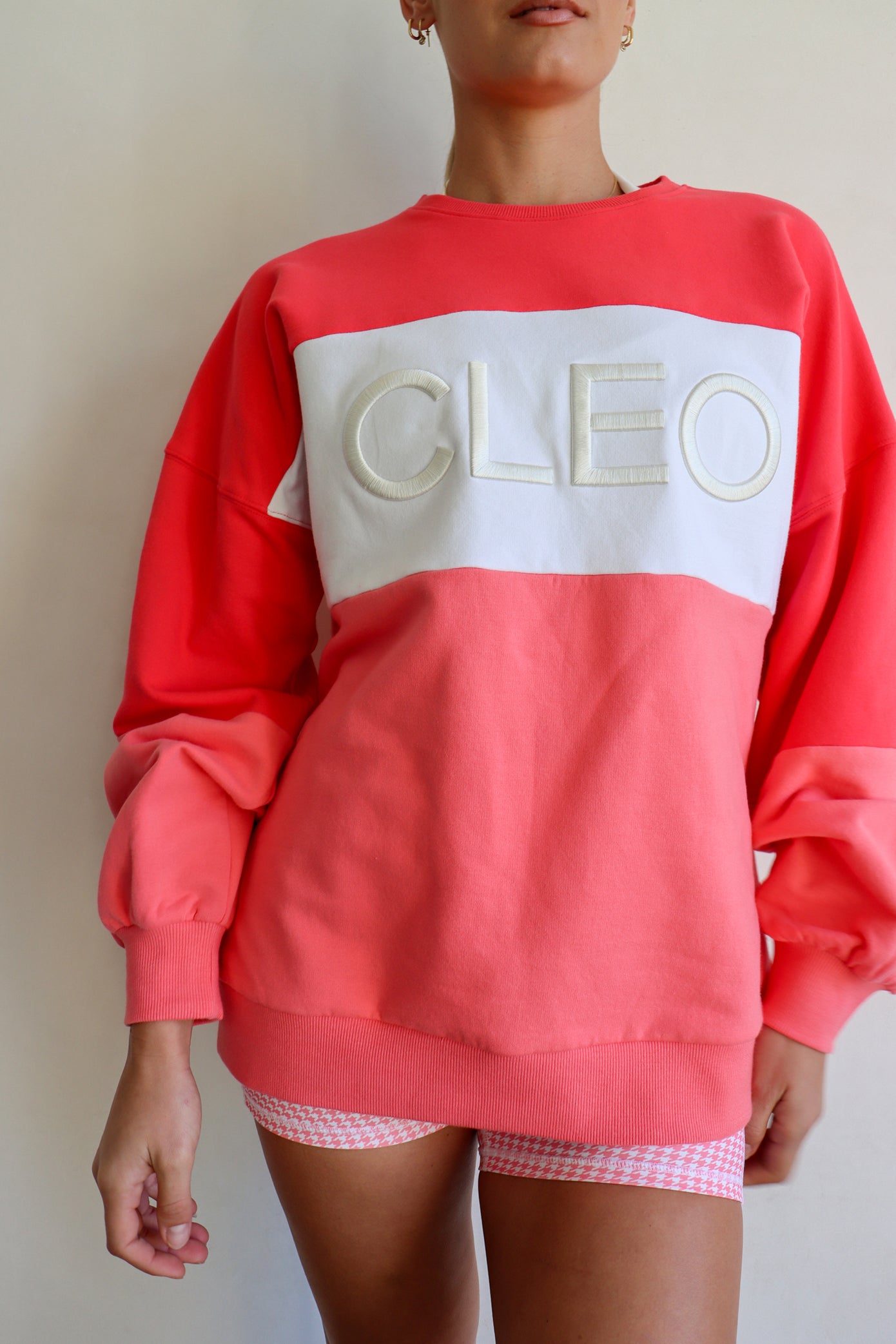 District Sweater - Peach