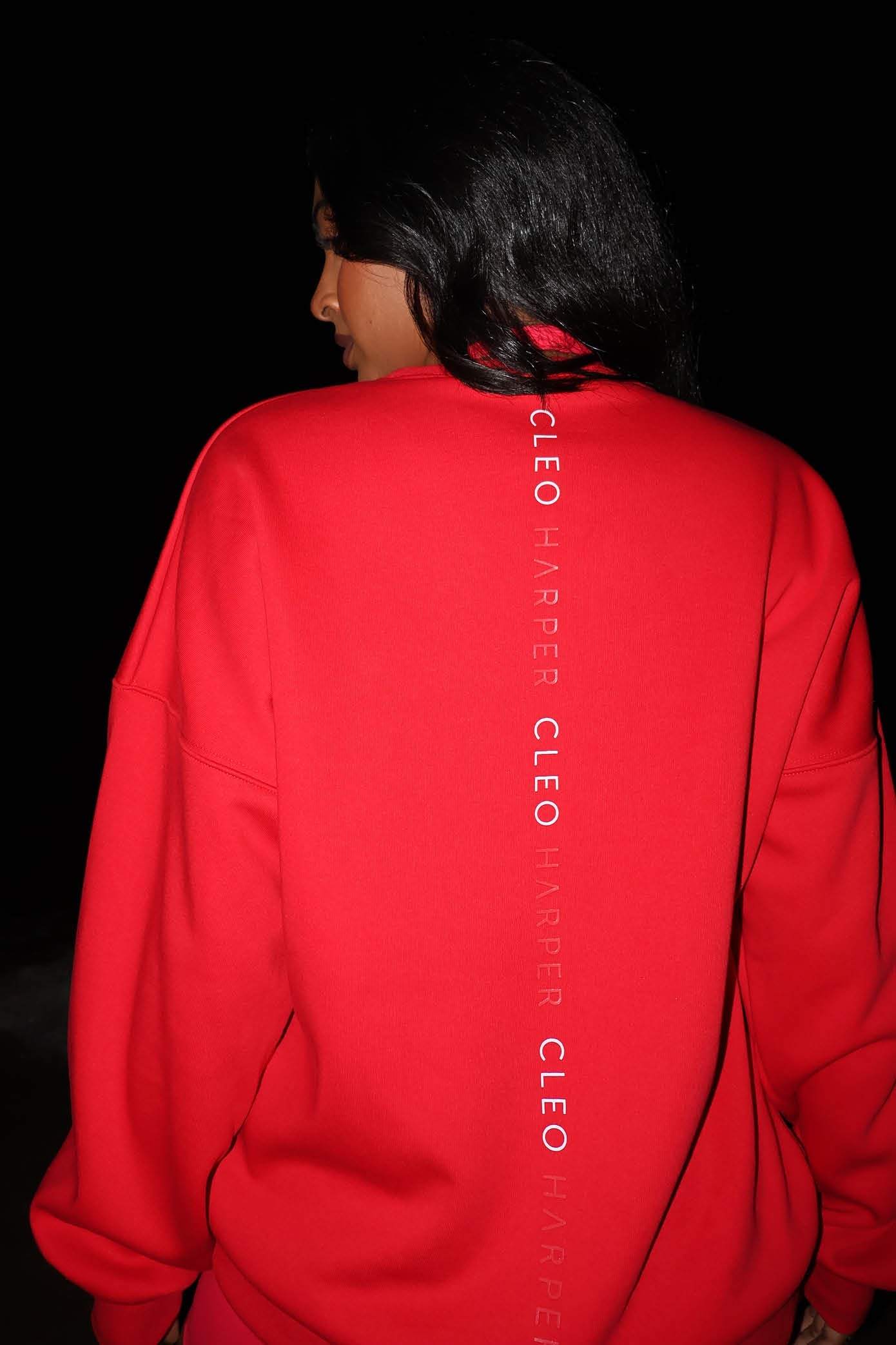 District Sweater - Red Pink