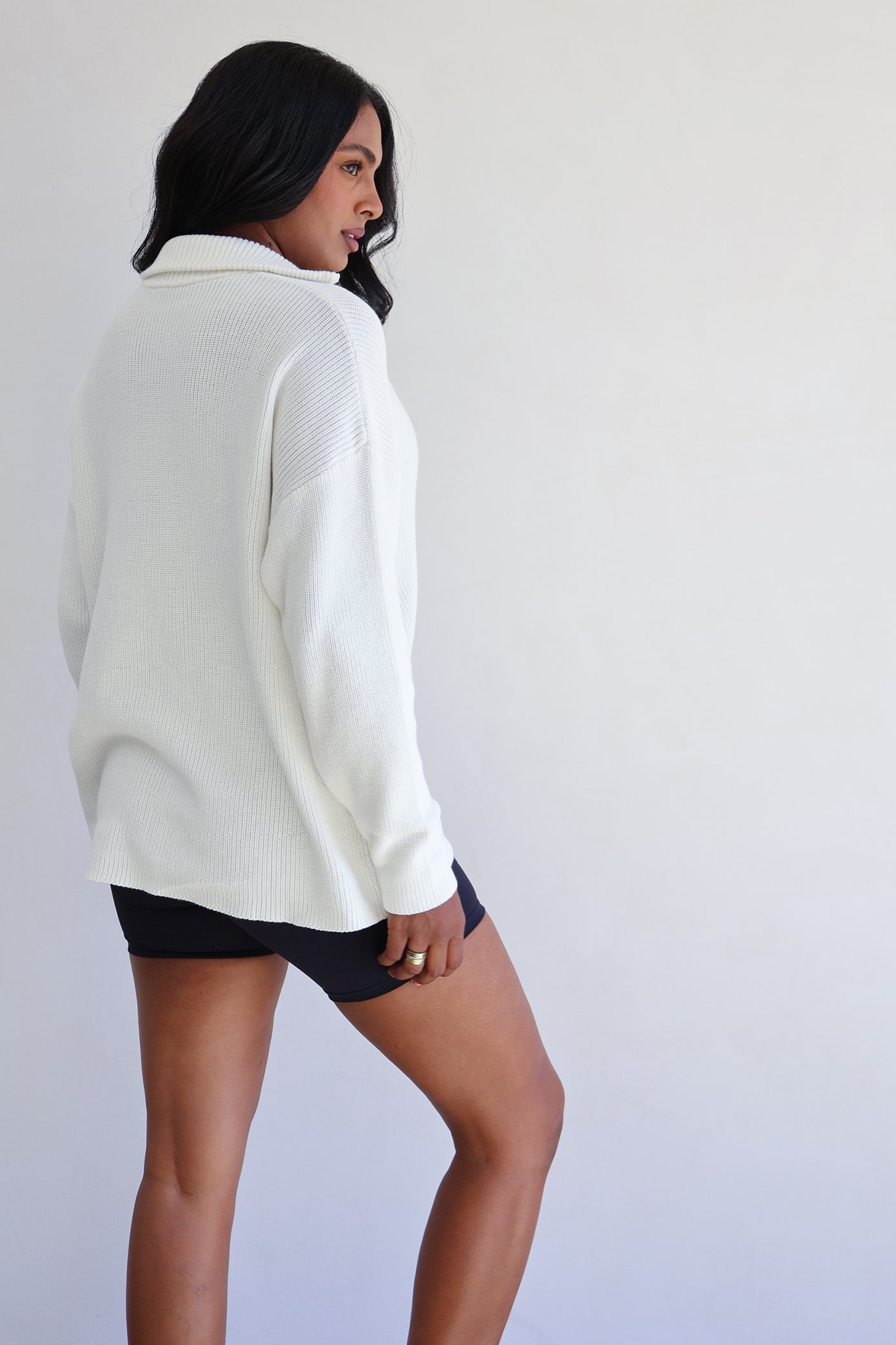 Henley Knit - Ivory