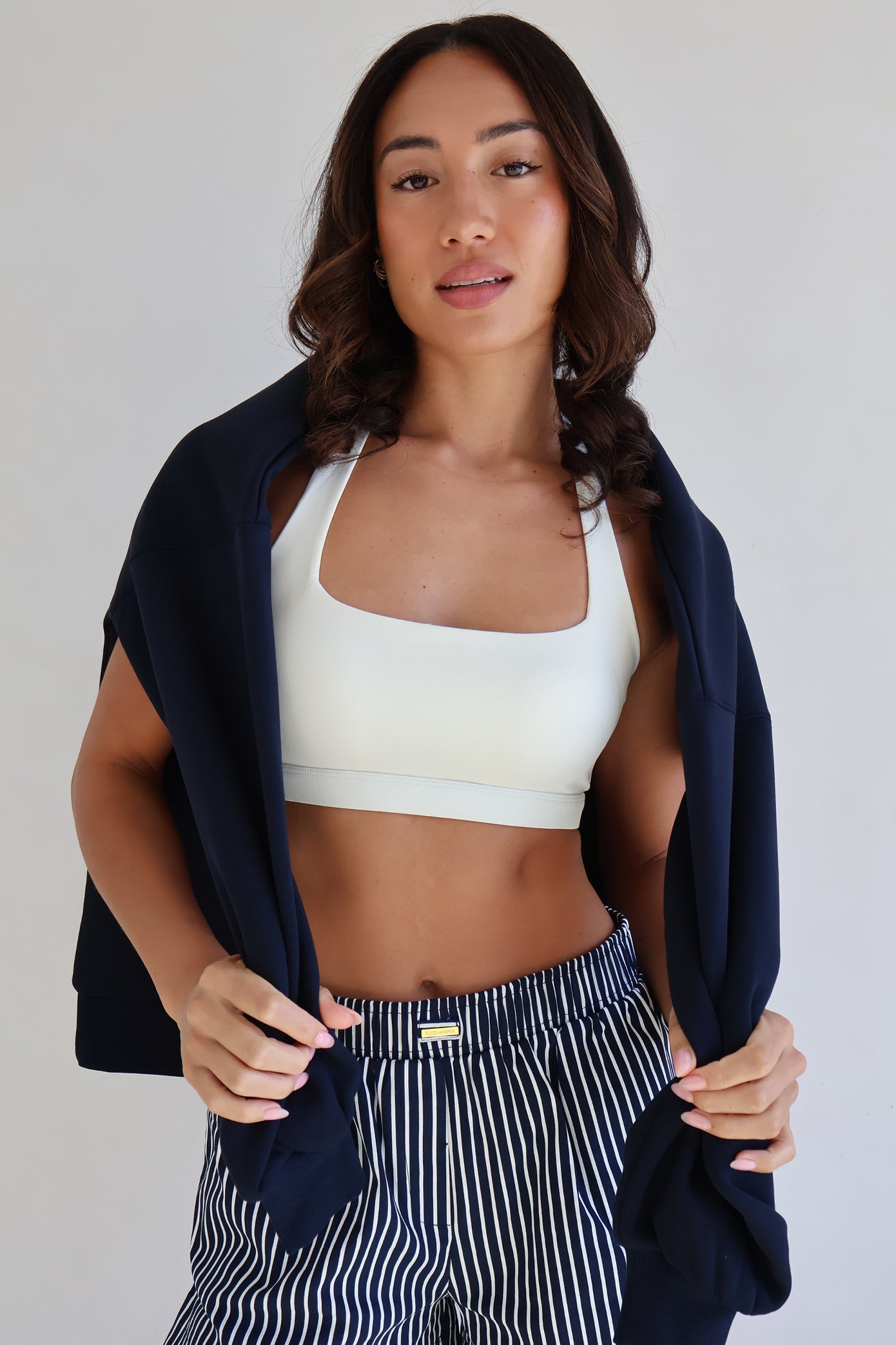 Elite Short - Navy Stripe