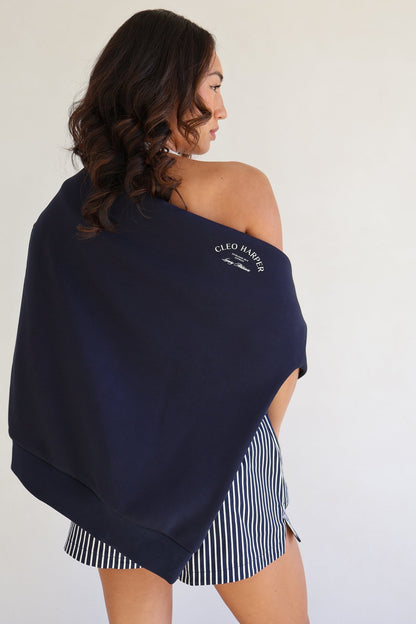 District Sweater - Navy