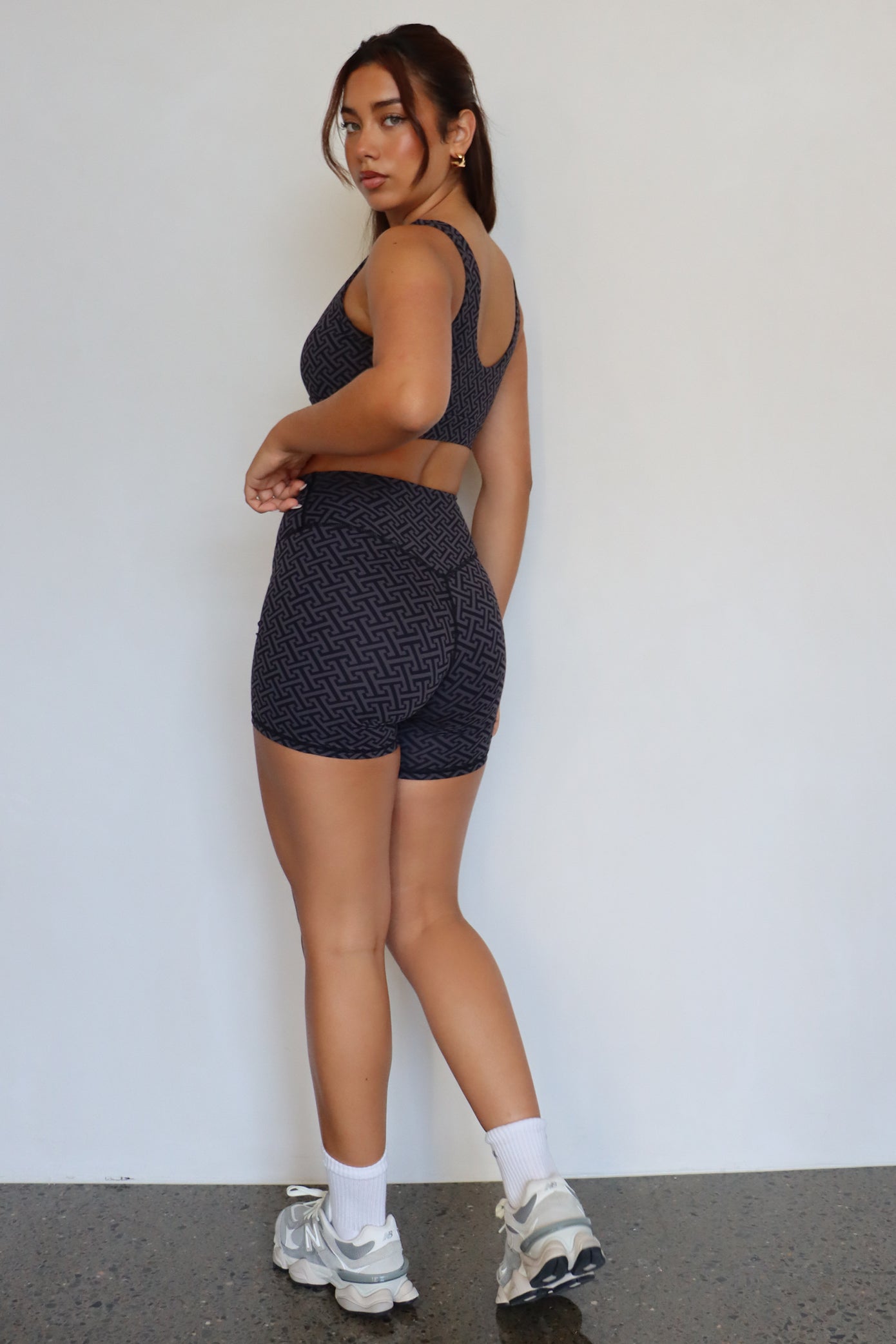 Liberty Bralet - Mono Grey