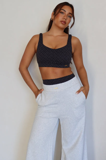 Liberty Bralet - Mono Grey