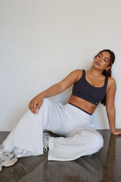 Liberty Bralet - Mono Grey