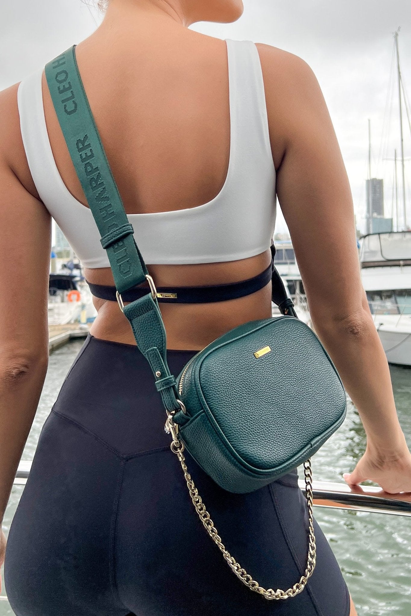 Limitless Bag - Emerald - Cleo Harper