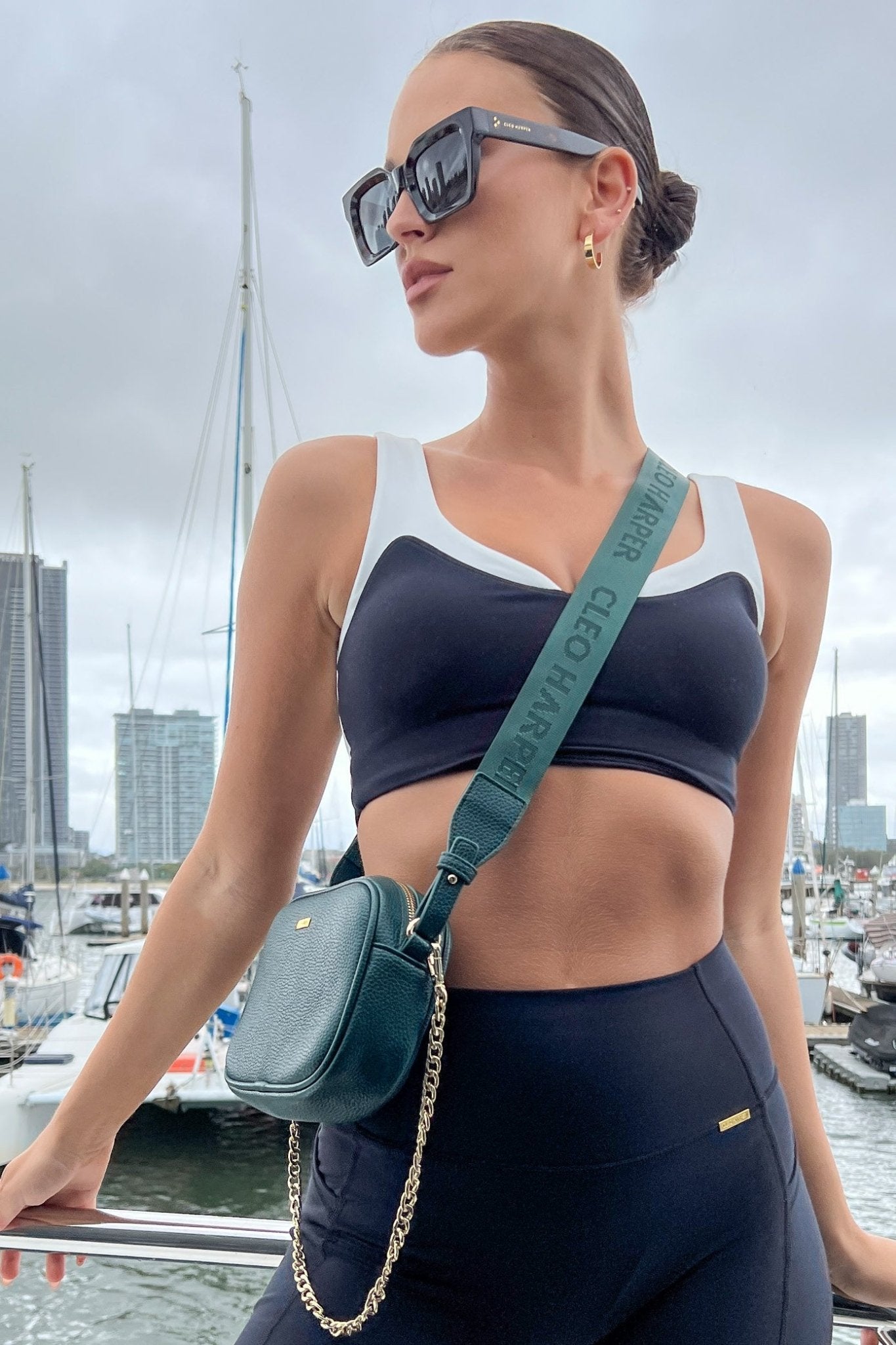 Limitless Bag - Emerald - Cleo Harper