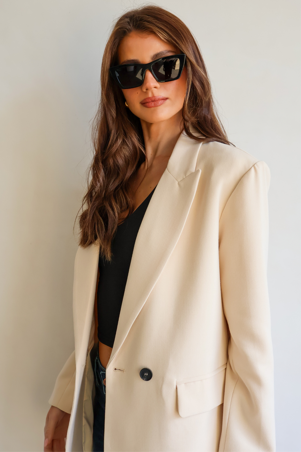 London Blazer - Cream