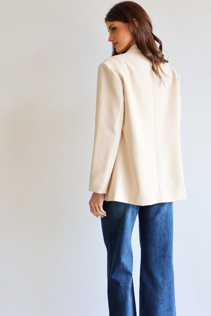 London Blazer - Cream