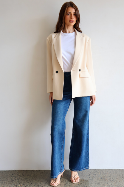 London Blazer - Cream