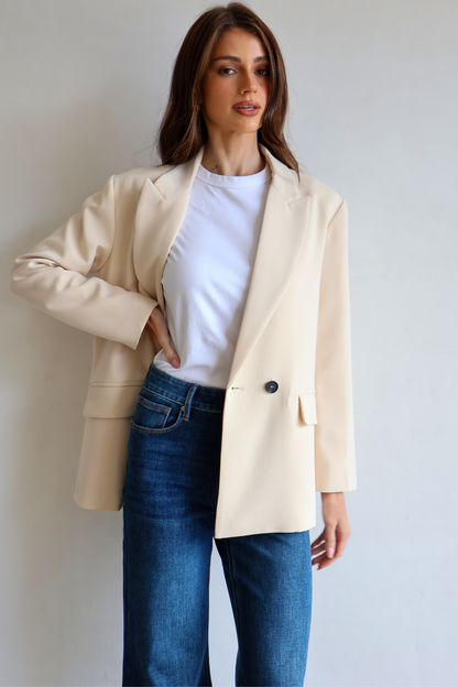 London Blazer - Cream