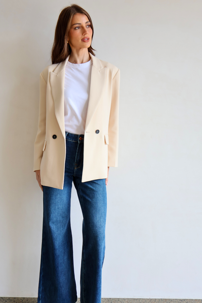 London Blazer - Cream