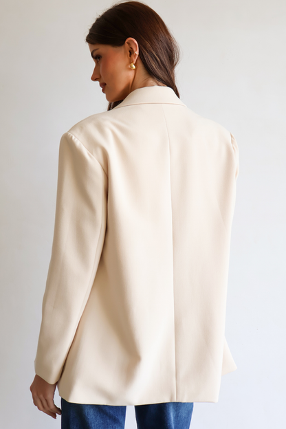 London Blazer - Cream