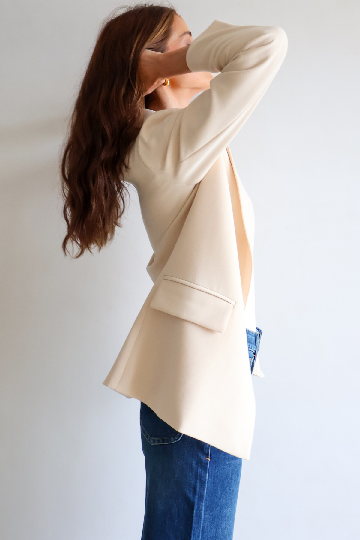London Blazer - Cream