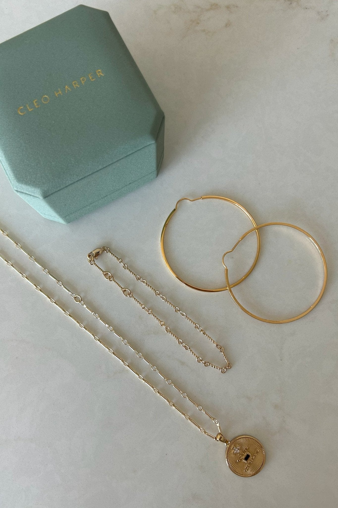 Banks Bracelet - Gold - Cleo Harper